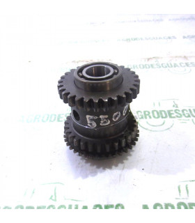 Piñón doble sincronizador usado John Deere ER138825