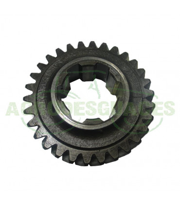 Piñón estriado M2 T30 usado Massey Ferguson 3530537M1