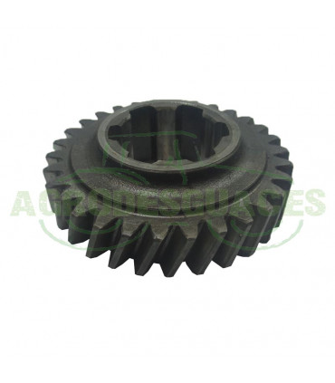 Piñón estriado M2 T30 usado Massey Ferguson 3530537M1