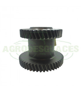 Piñón doble estriado T54-40 usado Case 47126213