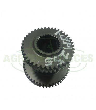 Piñón doble estriado T54-40 usado Case 47126213