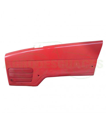 Chapa lateral izquierda usada tractor Massey Ferguson 3807552P92