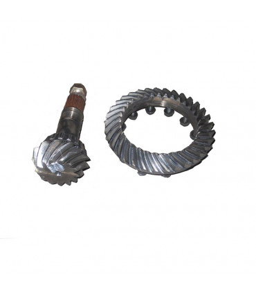 Par cónico delantero usado tractor Deutz 04370837