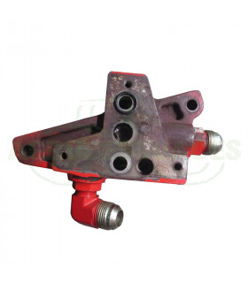 Válvula cierre distribuidor hidráulico usada tractor Case-IH 94070C1